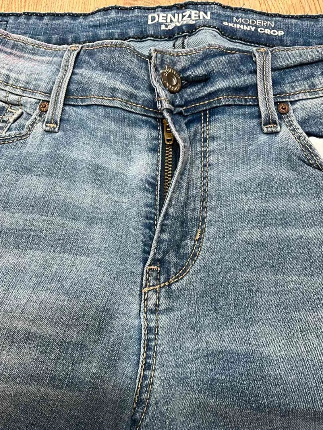 Short Levi's Modern Skinny Crop 12 - W29 Femme Bleu délavé Slv009 – photo 8